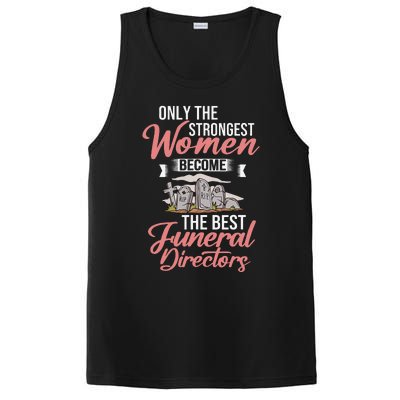 Tombstone Grave Funny Cemetery Funeral Director Mortician PosiCharge Competitor Tank