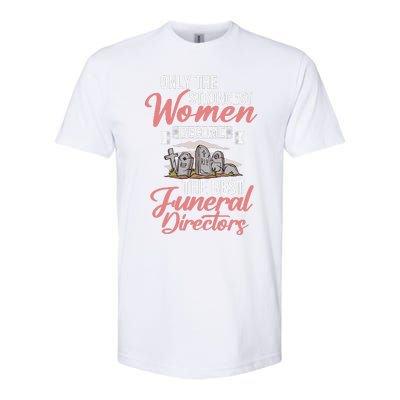 Tombstone Grave Funny Cemetery Funeral Director Mortician Softstyle® CVC T-Shirt