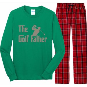 The Golf Father Funny Golfing For Golfer Father's Long Sleeve Pajama Set