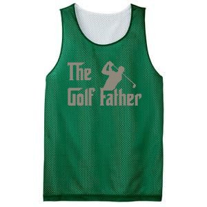 The Golf Father Funny Golfing For Golfer Father's Mesh Reversible Basketball Jersey Tank