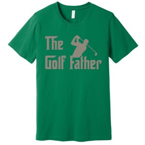 The Golf Father Funny Golfing For Golfer Father's Premium T-Shirt