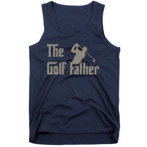 The Golf Father Funny Golfing For Golfer Father's Tank Top