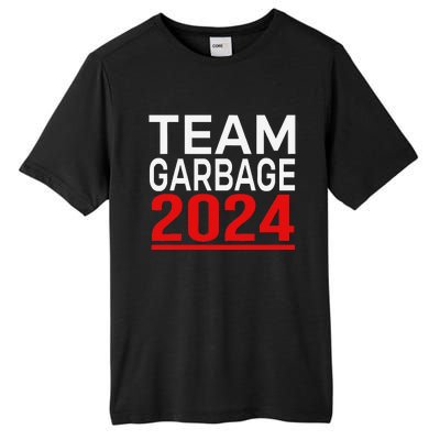 Team Garbage For Trump 2024 Gift Tall Fusion ChromaSoft Performance T-Shirt