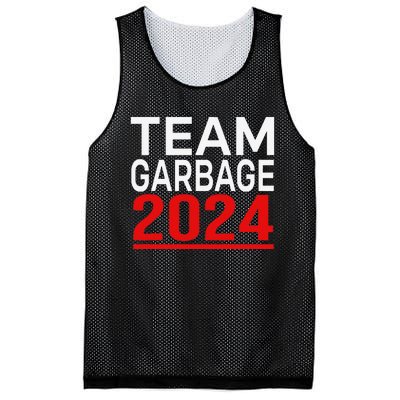 Team Garbage For Trump 2024 Gift Mesh Reversible Basketball Jersey Tank