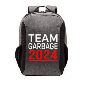 Team Garbage For Trump 2024 Gift Vector Backpack