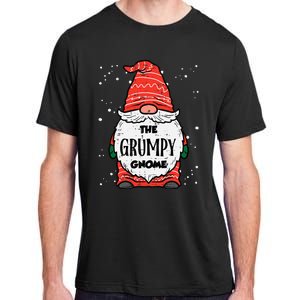 The Grumpy Gnome Xmas Matching Christmas For Family Adult ChromaSoft Performance T-Shirt