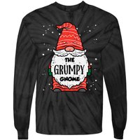 The Grumpy Gnome Xmas Matching Christmas For Family Tie-Dye Long Sleeve Shirt