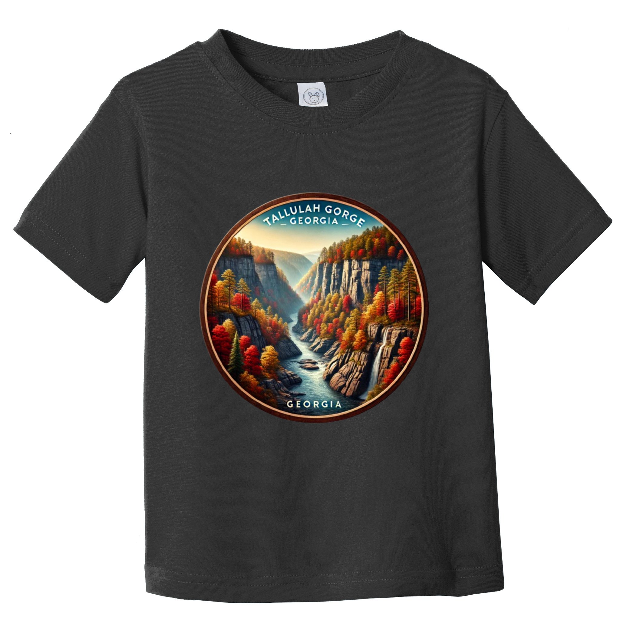 Tallulah Gorge Georgia In The Fall Autumn Leaves Toddler T-Shirt