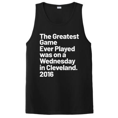 The Greatest Game Ever Played Was On Wednesday In Cleveland PosiCharge Competitor Tank