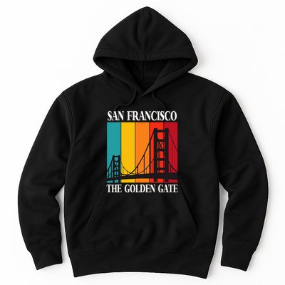 The Golden Gate Bridge From San Francisco California Hoodie