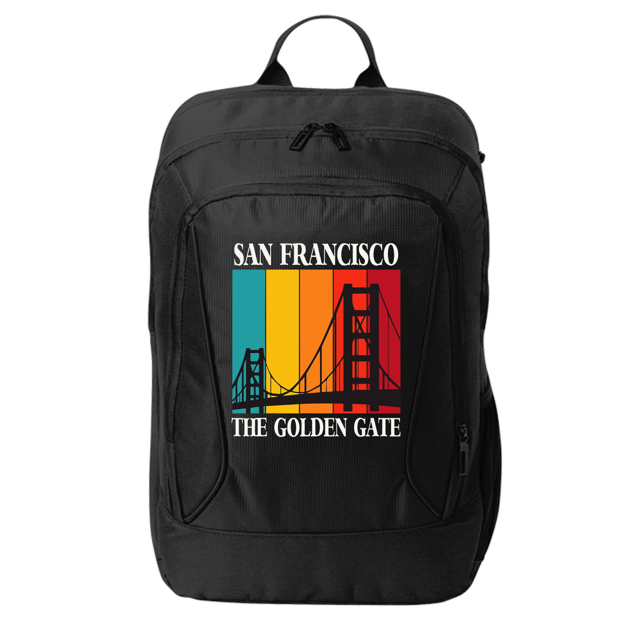 The Golden Gate Bridge From San Francisco California City Backpack