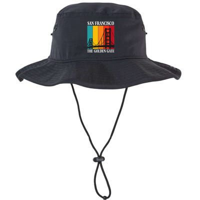 The Golden Gate Bridge From San Francisco California Bucket Hat