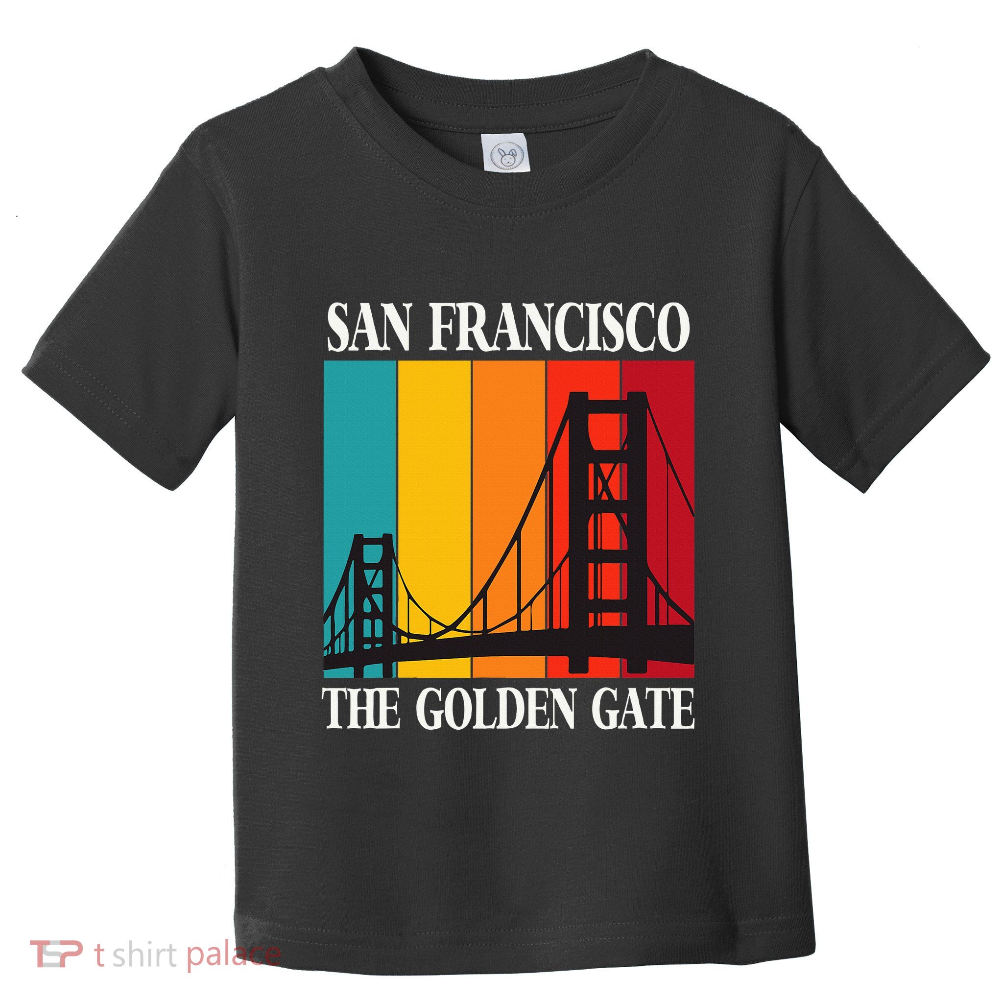 The Golden Gate Bridge From San Francisco California Toddler T-Shirt