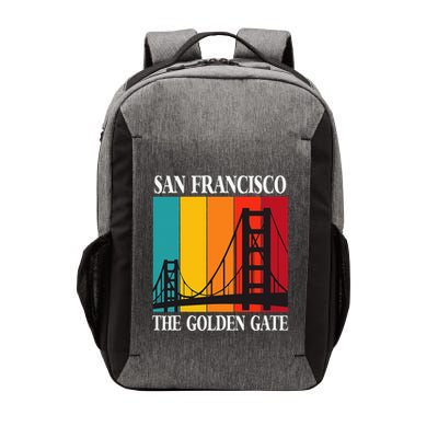 The Golden Gate Bridge From San Francisco California Vector Backpack
