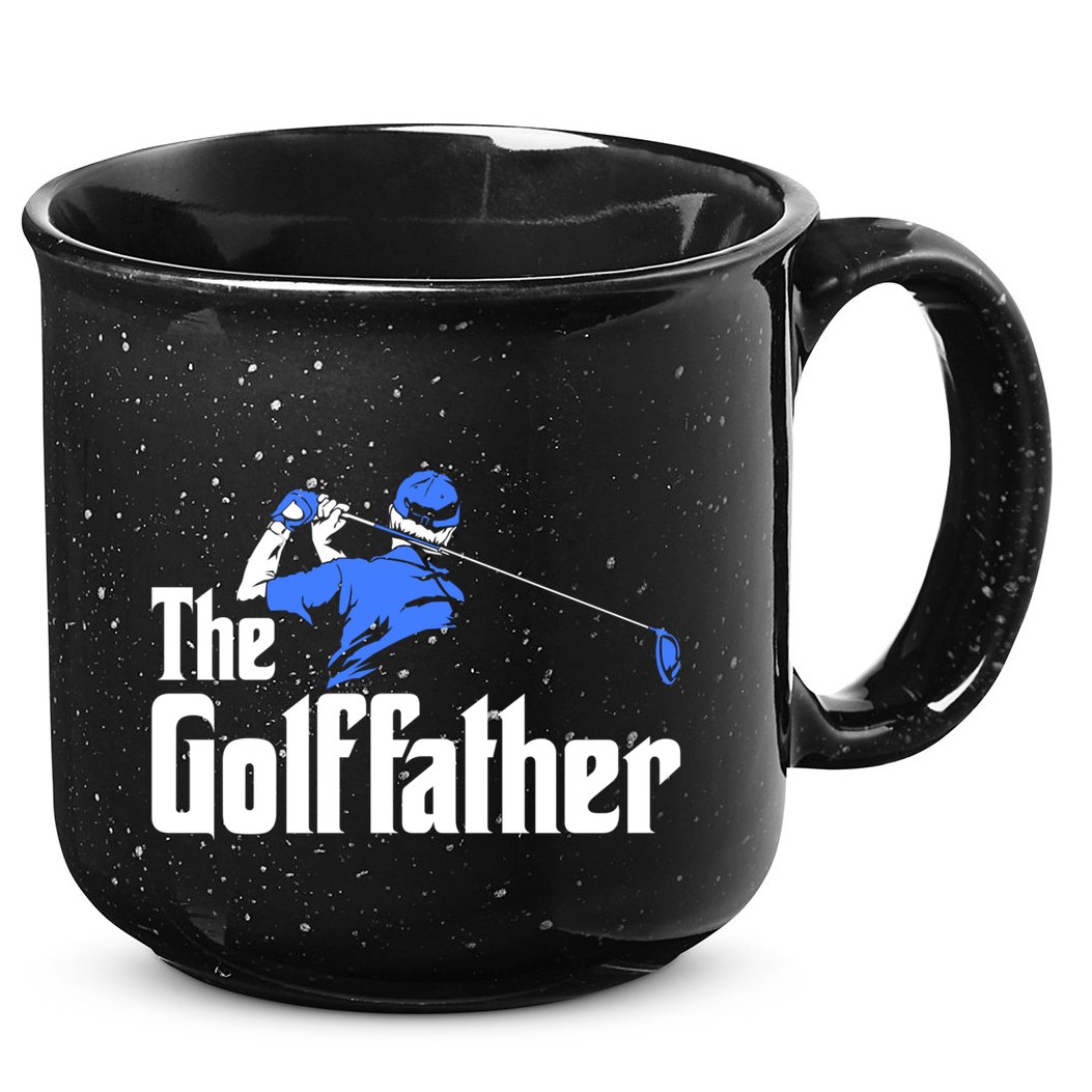 The Golffather Gift Golf Player Meaningful Gift 15oz Campfire Ceramic Mug