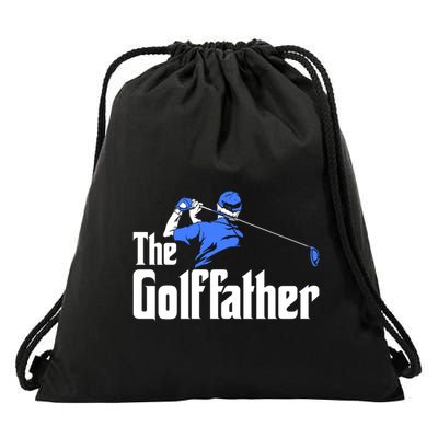The Golffather Gift Golf Player Meaningful Gift Drawstring Bag