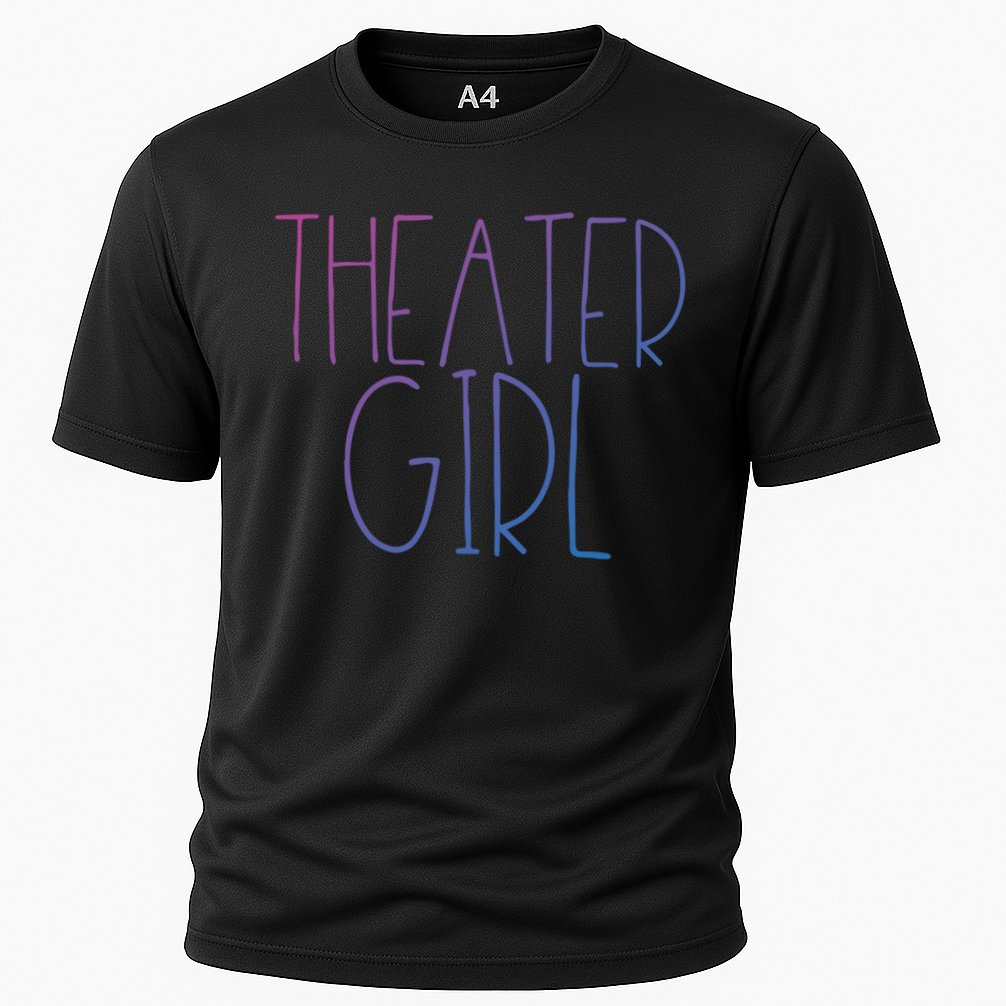 Theatre Great Gift Broadway Musical Fan Christmas Gift Cute Cute Gift Cooling Performance Crew T-Shirt