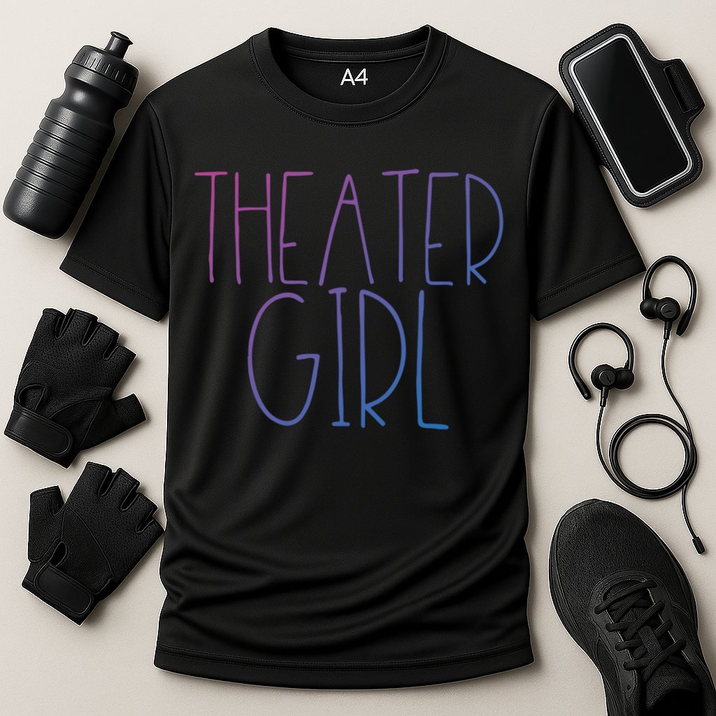 Theatre Great Gift Broadway Musical Fan Christmas Gift Cute Cute Gift Cooling Performance Crew T-Shirt