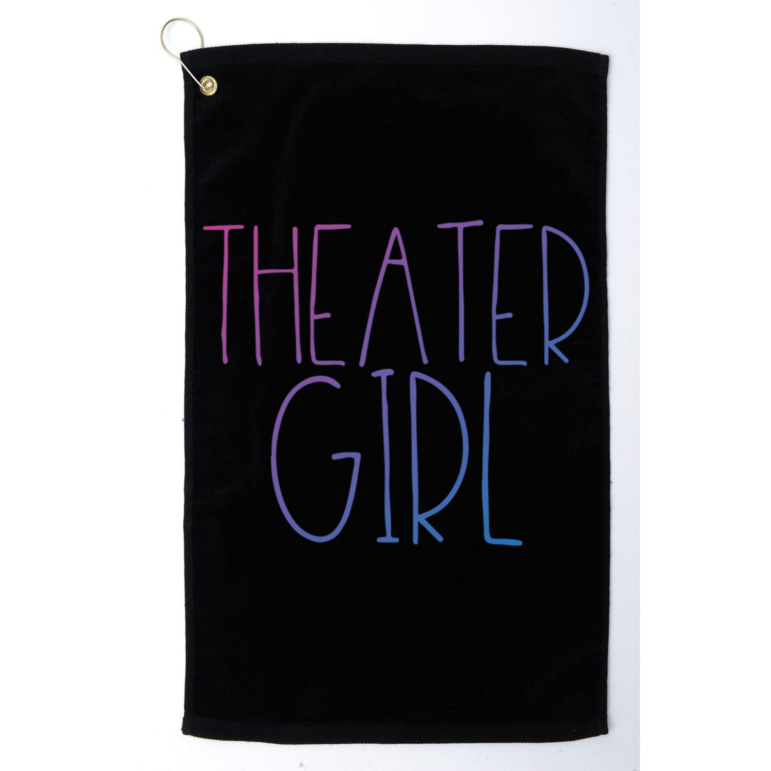 Theatre Great Gift Broadway Musical Fan Christmas Gift Cute Cute Gift Golf Towel
