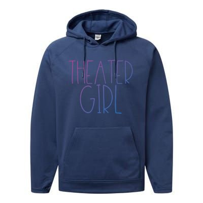 Theatre Great Gift Broadway Musical Fan Christmas Gift Cute Cute Gift Performance Fleece Hoodie