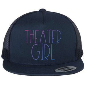 Theatre Great Gift Broadway Musical Fan Christmas Gift Cute Cute Gift Flat Bill Trucker Hat