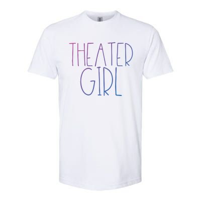 Theatre Great Gift Broadway Musical Fan Christmas Gift Cute Cute Gift Softstyle CVC T-Shirt