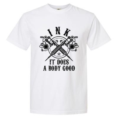 Tattoo Guns Gift Vintage Ink Inked Funny Tattoo Artist Gift Cool Gift Garment-Dyed Heavyweight T-Shirt