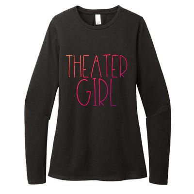 Theatre Great Gift Broadway Musical Fan Christmas Gift Cute Cute Gift Womens CVC Long Sleeve Shirt