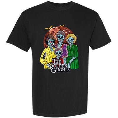 The Golden Ghouls Halloween Garment-Dyed Heavyweight T-Shirt