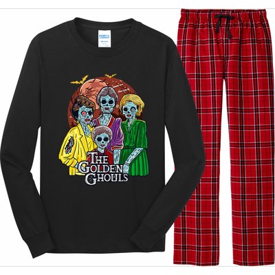 The Golden Ghouls Halloween Long Sleeve Pajama Set