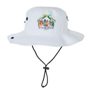 The Greatest Gift For All Christmas Nativity Jesus Christian Legacy Cool Fit Booney Bucket Hat