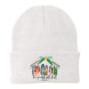 The Greatest Gift For All Christmas Nativity Jesus Christian Knit Cap Winter Beanie