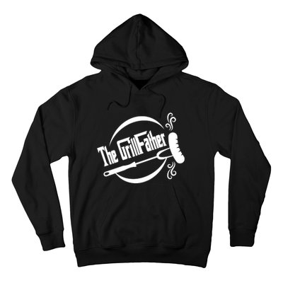 The Grillfather Godfather Fathers Day Hoodie