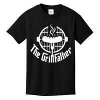 The Grillfather Godfather Fathers Day Kids T-Shirt