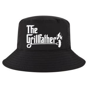 The Grillfather Godfather Fathers Day Cool Comfort Performance Bucket Hat