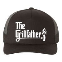 The Grillfather Godfather Fathers Day Yupoong Adult 5-Panel Trucker Hat