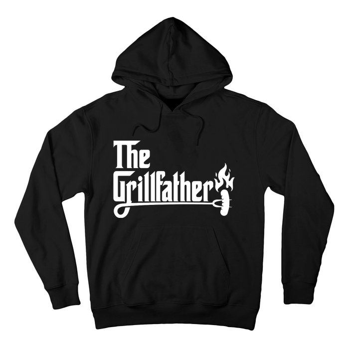 The Grillfather Godfather Fathers Day Hoodie