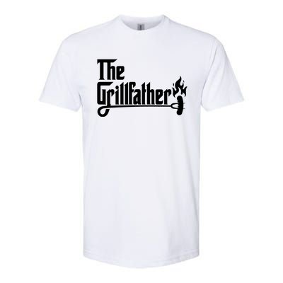 The Grillfather Godfather Fathers Day Softstyle® CVC T-Shirt