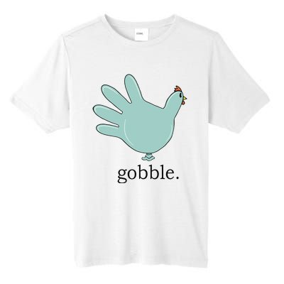 Turkey Gobble Glove Thanksgivin Nurse Medical Thankful Nurse  Tall Fusion ChromaSoft Performance T-Shirt