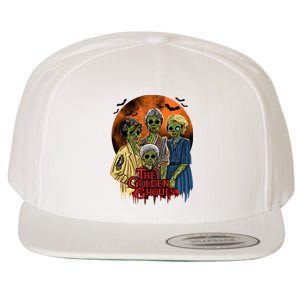 The Golden Ghoulds Hallloween Zombie Scary Spooky Vibes Wool Snapback Cap