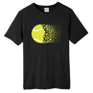 Tennis Graphic Girls Tennis Heart Love Tennis Player Tall Fusion ChromaSoft Performance T-Shirt