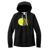 Tennis Graphic Girls Tennis Heart Love Tennis Player Women's Fleece Hoodie