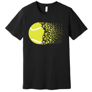 Tennis Graphic Girls Tennis Heart Love Tennis Player Premium T-Shirt