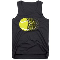 Tennis Graphic Girls Tennis Heart Love Tennis Player Tank Top