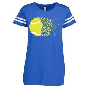 Tennis Graphic Girls Tennis Heart Love Tennis Player Enza Ladies Jersey Football T-Shirt