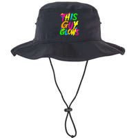 This Guy Glows Cute Party Team Legacy Cool Fit Booney Bucket Hat