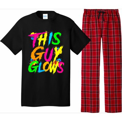 This Guy Glows Cute Party Team Pajama Set