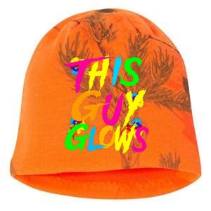 This Guy Glows Cute Party Team Kati - Camo Knit Beanie