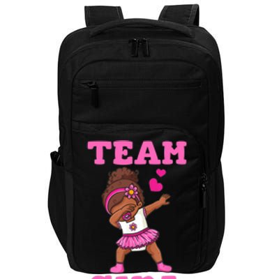 Team Girl Gender Reveal Party Team Pink Baby Announcement Impact Tech Backpack