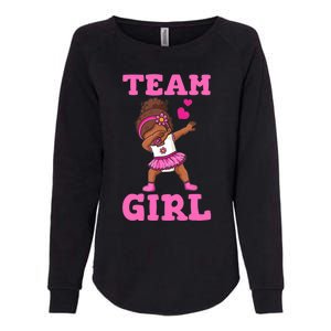 Team Girl Gender Reveal Party Team Pink Baby Announcement Womens California Wash Sweatshirt